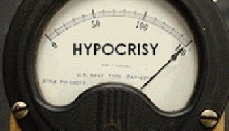 hypocrisy meter